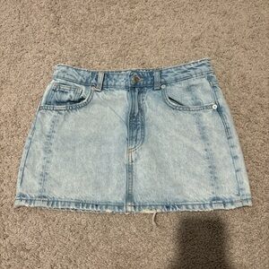 Zara Mini Skirt Denim
